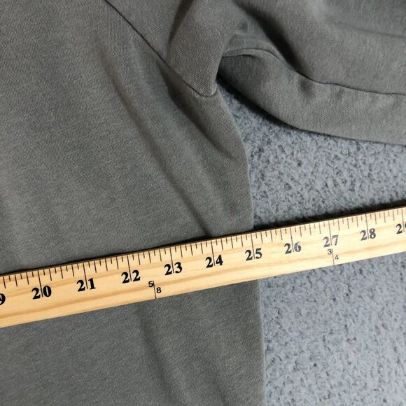 Under Armour Hoodie Adult 2XLarge Gray Spell Out Logo Pullover Sweatshirt Men - Picture 6 of 7